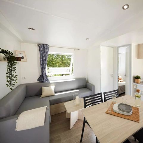 MOBILE HOME 6 people - 2 bedrooms - CLIM - TV