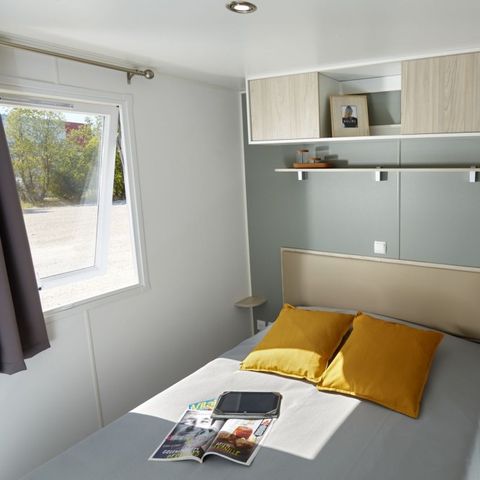 MOBILE HOME 6 people - 2 bedrooms - TV + Air conditioning