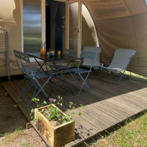 Tent 4 persons - Furnished tent Coco Sweet 2/4P 1Ch
