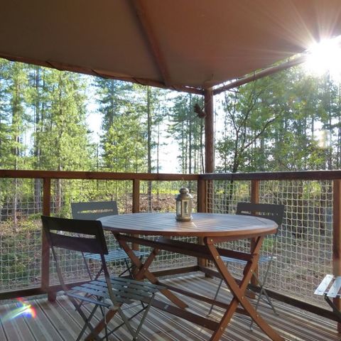 Chalet 4 persons - Cabane de l'Ecureuil 4p 2Ch 1Sdb