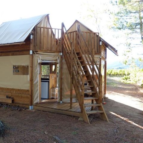 Chalet 4 persons - Cabane de l'Ecureuil 4p 2Ch 1Sdb