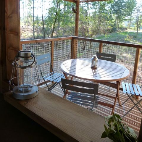 Chalet 4 persons - Cabane de l'Ecureuil 4p 2Ch 1Sdb