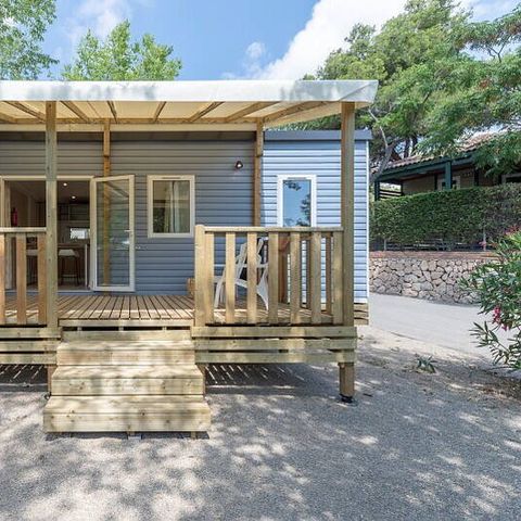 MOBILE HOME 6 people - Premium | 3 Bedrooms | 6 Pers | Raised terrace | 1 bathroom | Air conditioning