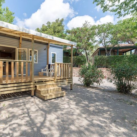 MOBILE HOME 6 people - Premium | 3 Bedrooms | 6 Pers | Raised terrace | 1 bathroom | Air conditioning