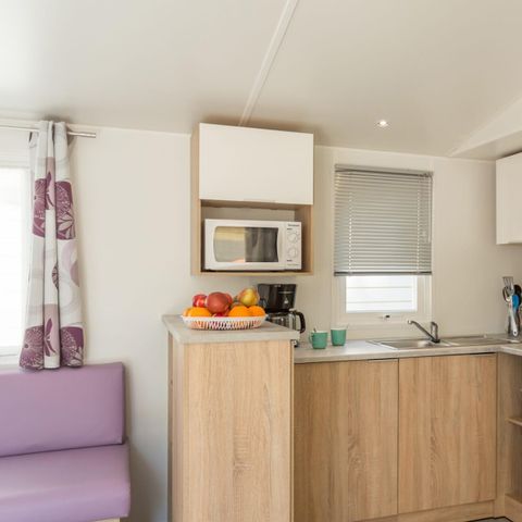 MOBILE HOME 7 people - Comfort mobile home for 6/7 people, air-conditioned (approx. 32 m²)