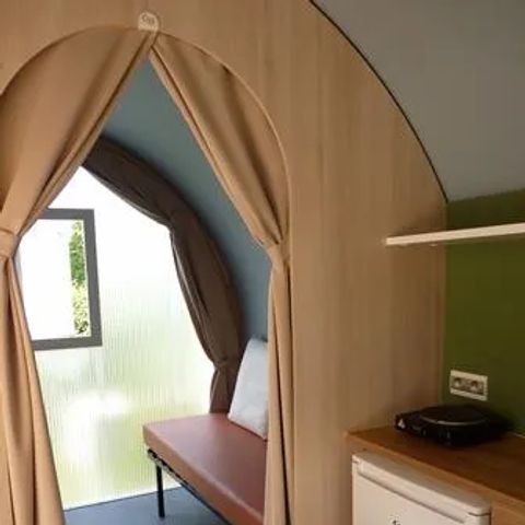 CANVAS AND WOOD TENT 4 people - Coco Sweet (without sanitary facilities)