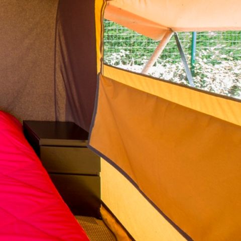CANVAS AND WOOD TENT 5 people - NATURA