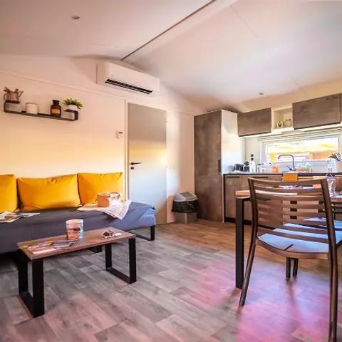 Mobile home 4 persons - Duo Premium 3 Rooms 4 People Jacuzzi + Air Conditioning + TV