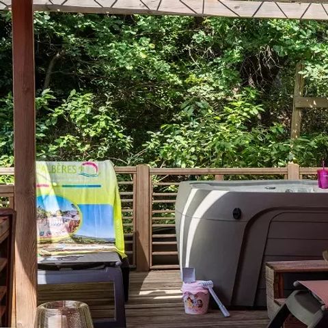 MOBILE HOME 4 people - Duo Premium 3 Rooms 4 People Jacuzzi + Air Conditioning + TV