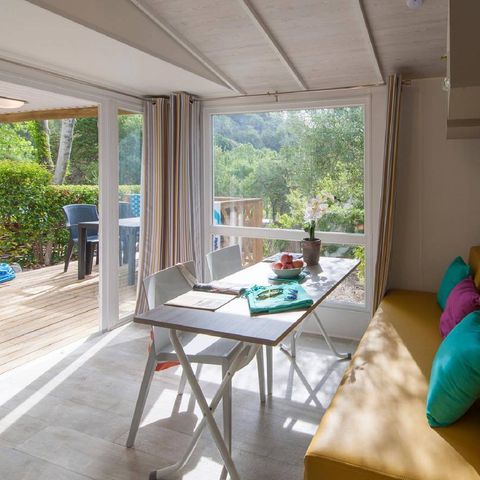 MOBILE HOME 6 people - Comfort | 2 Bedrooms | 4/6 Pers | Raised terrace | Air conditioning | TV
