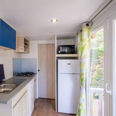 MOBILE HOME 5 people - Comfort | 2 Bedrooms | 5 Pers | Raised terrace | Air conditioning | TV