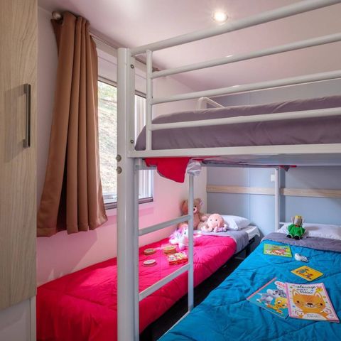 MOBILE HOME 5 people - Comfort | 2 Bedrooms | 5 Pers | Raised terrace | Air conditioning | TV