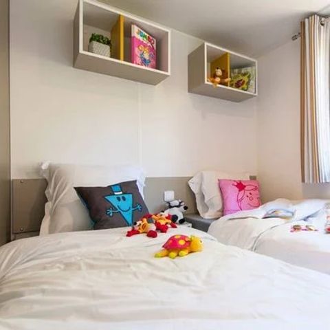 MOBILE HOME 6 people - | Comfort | 2 Bedrooms | 4/6 People | Single terrace | Air conditioning | TV