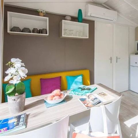 MOBILE HOME 6 people - | Comfort | 2 Bedrooms | 4/6 People | Single terrace | Air conditioning | TV