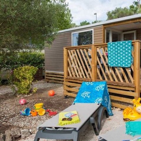MOBILE HOME 6 people - | Comfort | 2 Bedrooms | 4/6 People | Single terrace | Air conditioning | TV