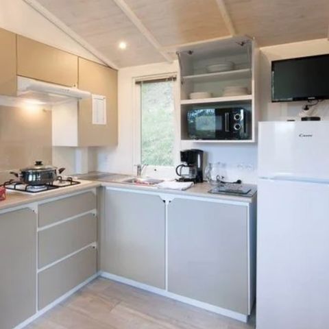 MOBILE HOME 6 people - | Comfort | 3 Bedrooms | 6 Pers | Single terrace | Air conditioning | TV