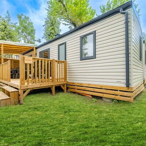 MOBILE HOME 6 people - Comfort | 3 Bedrooms | 6 Pers | Raised terrace | Air conditioning