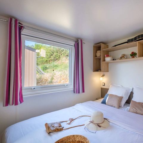 MOBILE HOME 4 people - Comfort | 2 Bedrooms | 4 Pers | Raised terrace | 2 bathrooms | Air conditioning | TV