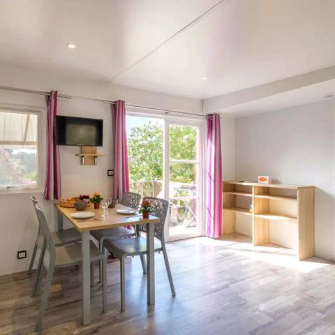 MOBILE HOME 4 people - Mobile home | Comfort | 2 Bedrooms | 4 Pers | Raised terrace | Air conditioning | TV