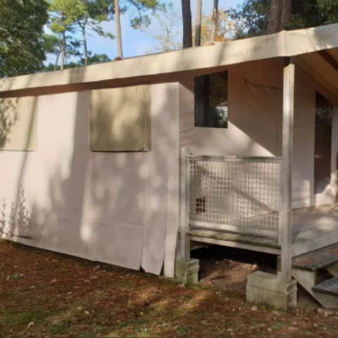 Canvas and wooden tent 5 persons - Lodge without sanitary facilities