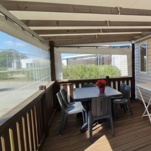 MOBILE HOME 6 people - Mobil Home Aqua 3 bdrm 6 pers Terrace Semi-Covered TV