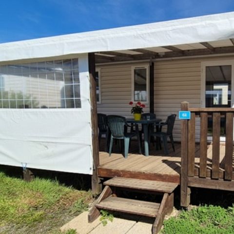 MOBILE HOME 6 people - Mobil Home Aqua 3 bdrm 6 pers Terrace Semi-Covered TV