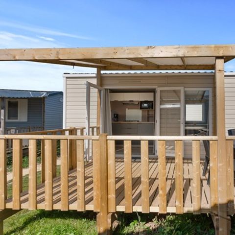 MOBILE HOME 4 people - Mobile-home | Comfort XL | 2 Bedrooms | 4 Pers. | Raised terrace | Air-con.