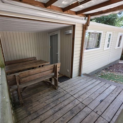 MOBILE HOME 6 people - Comfort | 3 Bedrooms | 6 Pers | Single Terrace | 1 Bathroom | Air Conditioning