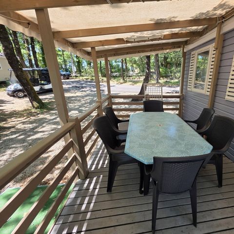 MOBILE HOME 6 people - Classic | 3 Bedrooms | 6 Pers | Raised terrace | Air conditioning