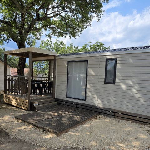 MOBILE HOME 6 people - Mobile-home | Comfort | 2 Bedrooms | 4/6 Pers. | Single terrace | Air-con.