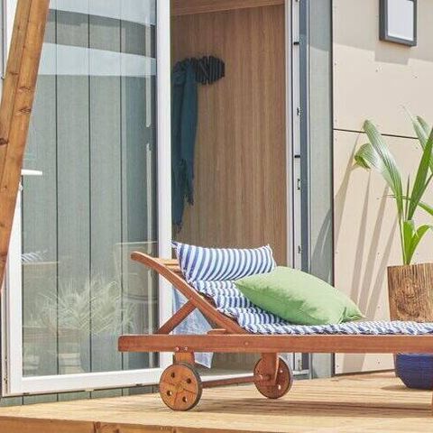 MOBILE HOME 8 people - Ultimate | 3 Bedrooms | 6/8 Pers. | Terrace Lounge | Outdoor kitchen | 2 bathrooms | Clim.