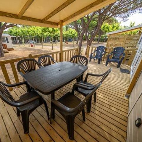 MOBILE HOME 6 people - Comfort | 3 Bedrooms | 6 Pers | Raised terrace | Air conditioning