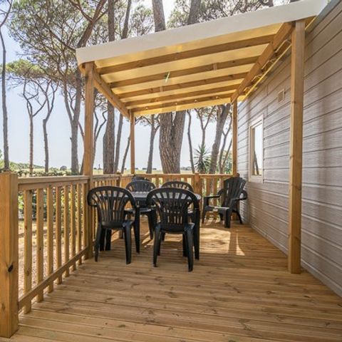 MOBILE HOME 6 people - Mobile-home | Comfort XL | 3 Bedrooms | 6 Pers. | Raised terrace | Air conditioning