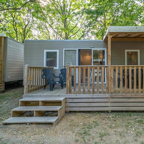 MOBILE HOME 6 people - Mobile-home | Comfort XL | 3 Bedrooms | 6 Pers | Raised terrace | Air conditioning | TV