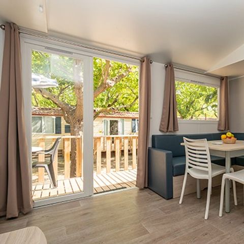MOBILE HOME 6 people - Mobile-home | Comfort XL | 3 Bedrooms | 6 Pers | Raised terrace | Air conditioning | TV