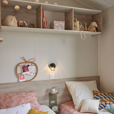 Mobile home 6 persons - Mobile-home | Comfort | 2 Bedrooms | 4/6 Pers. | Single terrace | Air-con.