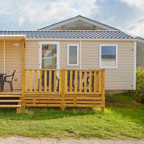 MOBILE HOME 6 people - Mobile-home | Comfort | 3 Bedrooms | 6 Pers. | Raised terrace | Air conditioning