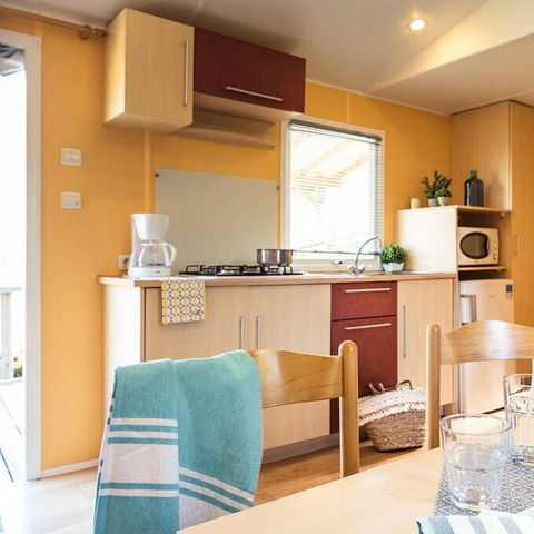MOBILE HOME 6 people - Classic | 2 Bedrooms | 4/6 Pers. | Terrace, elevated, not covered