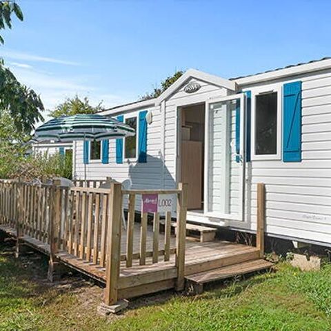 MOBILE HOME 6 people - Classic | 2 Bedrooms | 4/6 Pers. | Terrace, elevated, not covered
