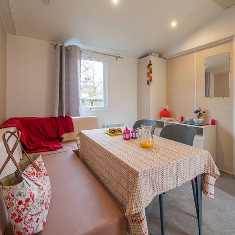 MOBILE HOME 4 people - Comfort | 2 Bedrooms | 4 Pers. | Raised terrace