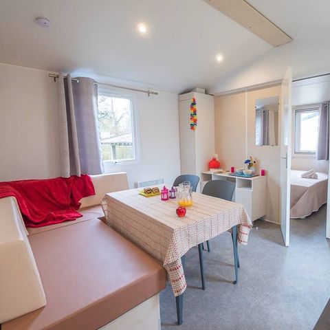 MOBILE HOME 4 people - Comfort | 2 Bedrooms | 4 Pers. | Raised terrace