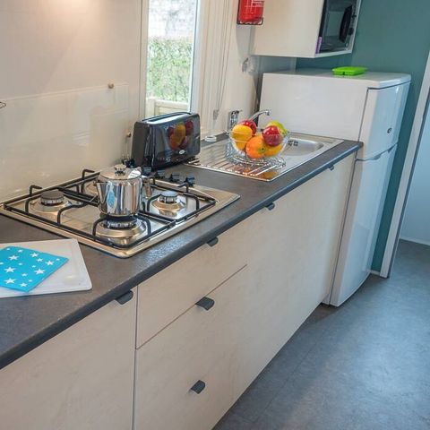 MOBILE HOME 4 people - Comfort | 2 Bedrooms | 4 Pers. | Raised terrace