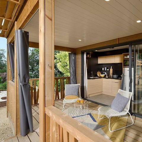 CHALET 4 people - Family Luxe Premium (Jacuzzi Clim TV)