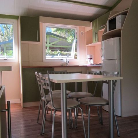CHALET 6 people - Classic area 32 m² with air conditioning and tv