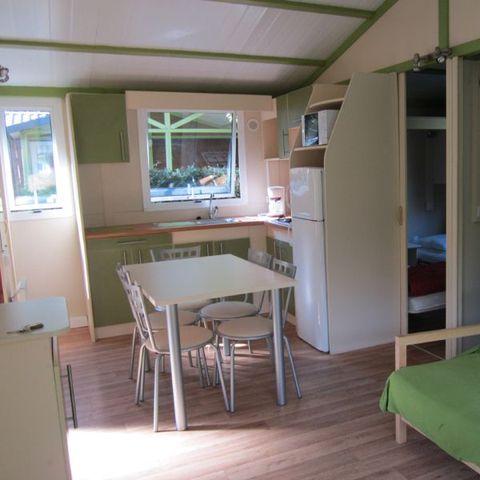 CHALET 6 people - Classic area 32 m² with air conditioning and tv