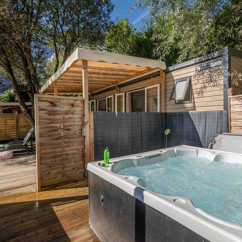 Mobile home 4 persons - Ciela Privilège SPA - 2 bedrooms - Dishwasher, barbecue