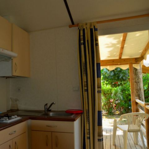 Mobile home 6 persons - 2 Bedrooms (Fan)