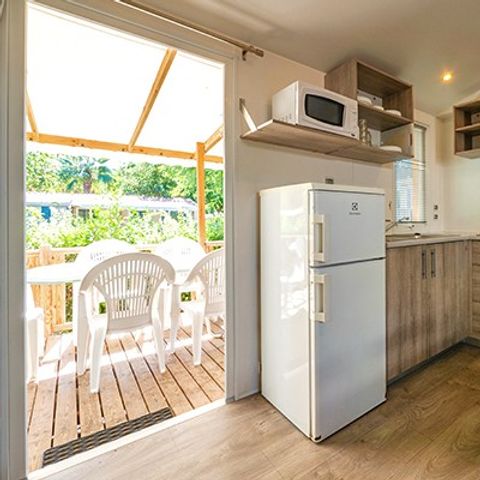 MOBILE HOME 6 people - Classic | 3 Bedrooms | 6 Pers. | Raised terrace