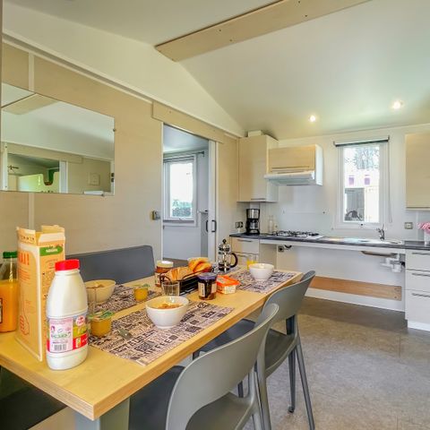 MOBILE HOME 4 people - RESIDENTIAL PMR ACCESS 2 bedrooms 4/6 pers.