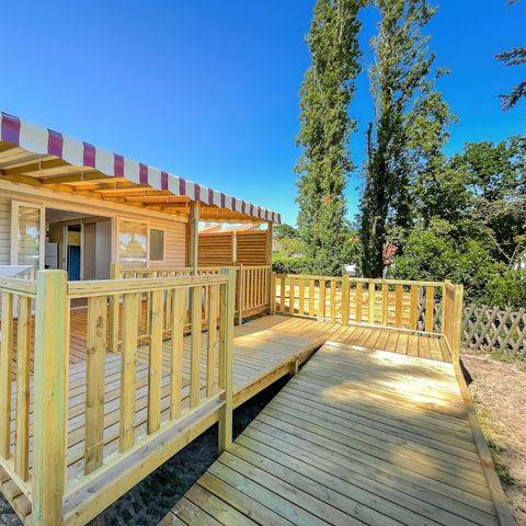 MOBILE HOME 4 people - RESIDENTIAL PMR ACCESS 2 bedrooms 4/6 pers.